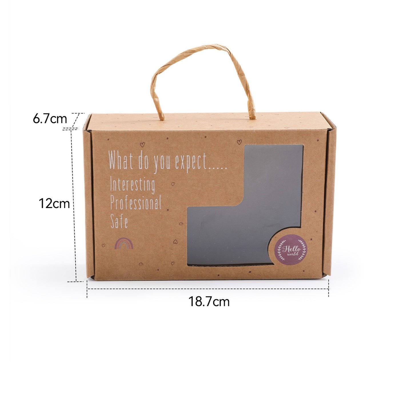 Solid Wood Aircraft Toy with Rolling Marbles