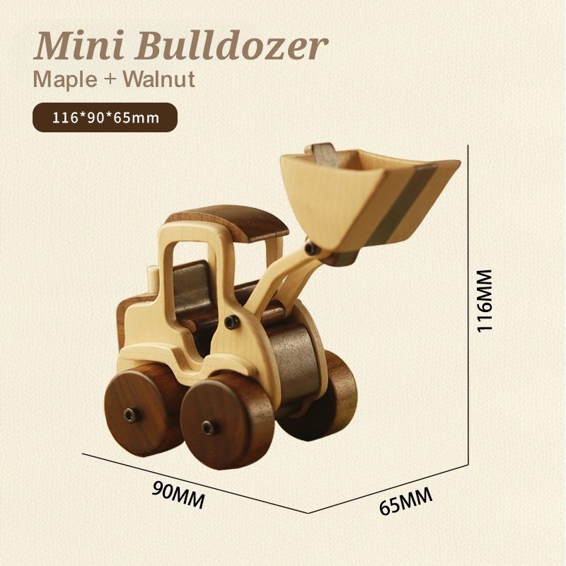 Wooden handmade vehicle