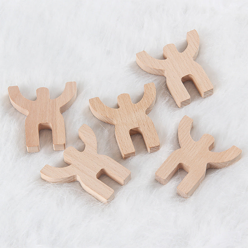 Wooden Human Balance Stacking Toy