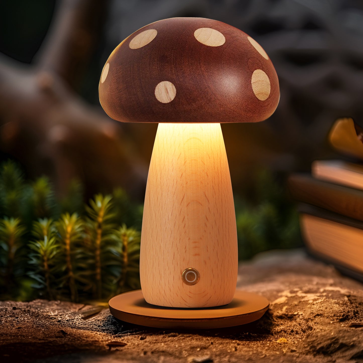 Polished Big Mushroom Touch Night Lamp (Copy)
