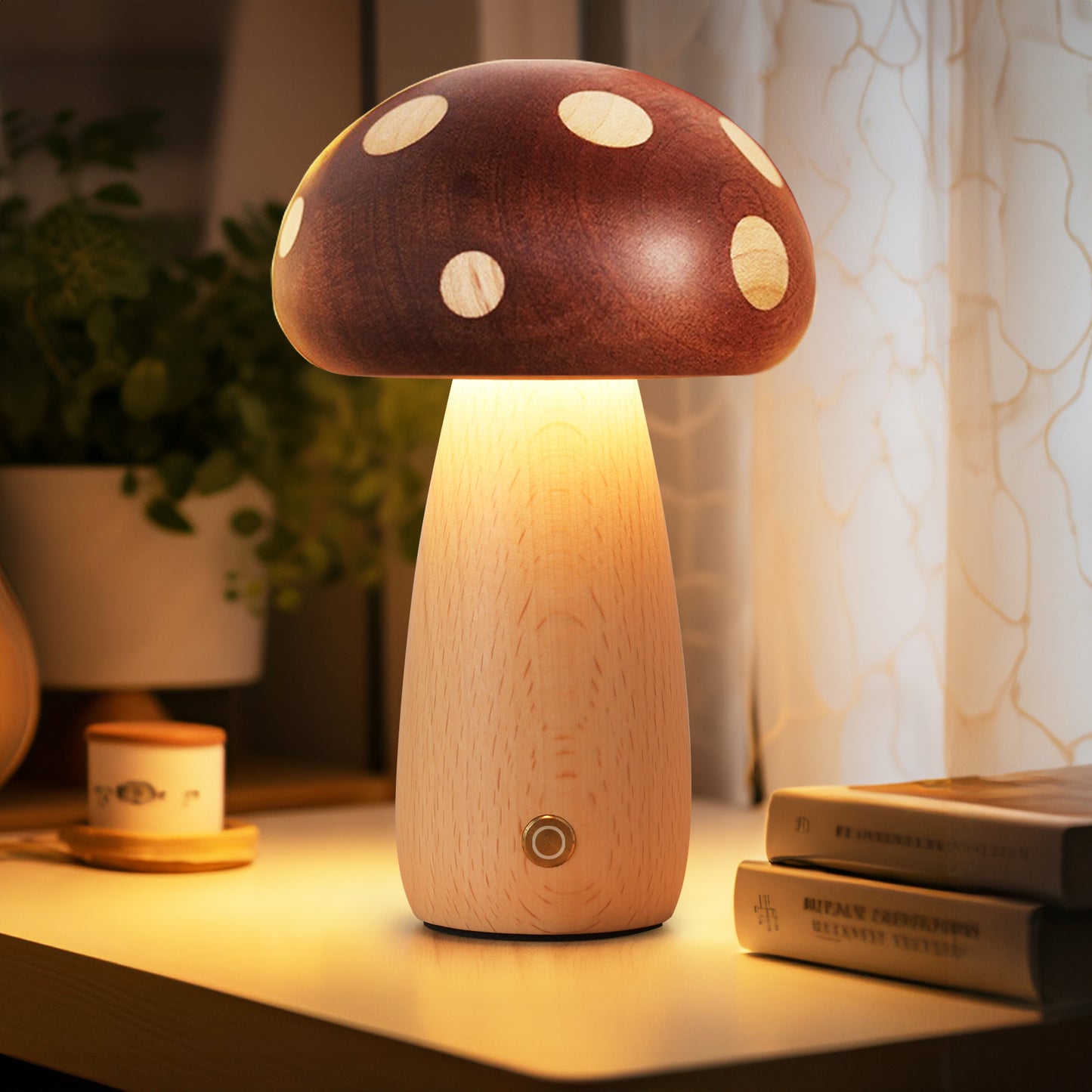 Polished Big Mushroom Touch Night Lamp (Copy)