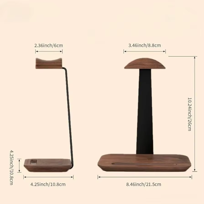 Headphone and earphone holder