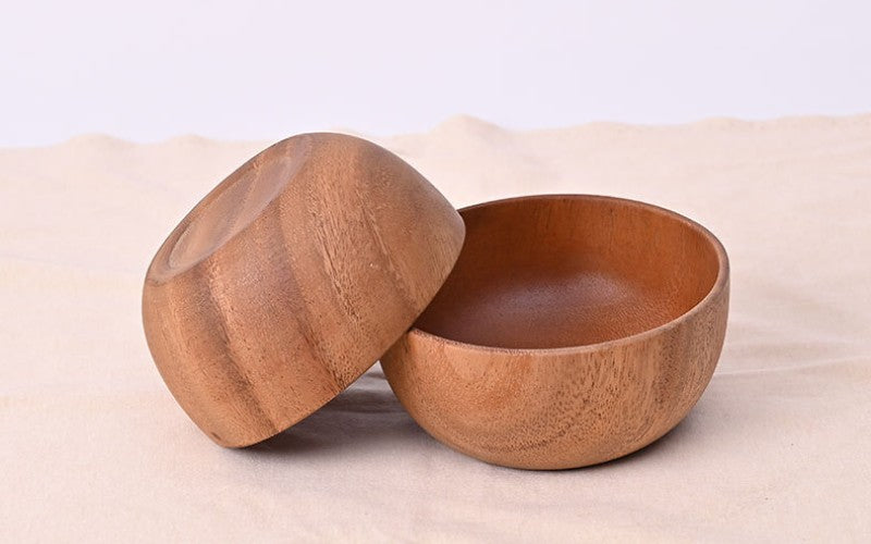 Acacia Wood Salad & Serving Bowl 20*7.5cm