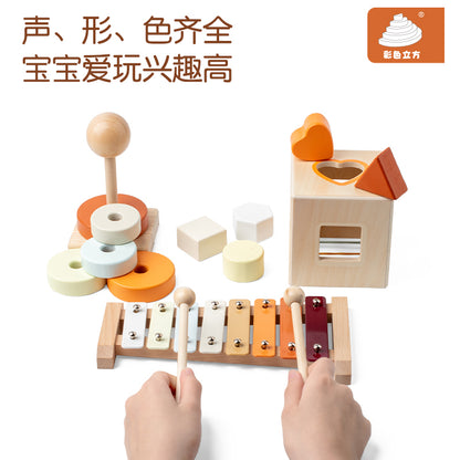 Giraffsett i tre – 5 deler – bilde 4