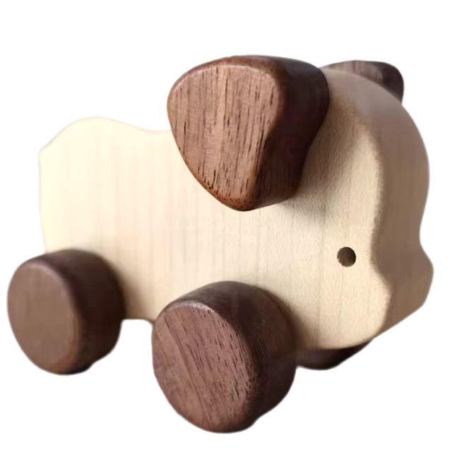 Charming wooden animal