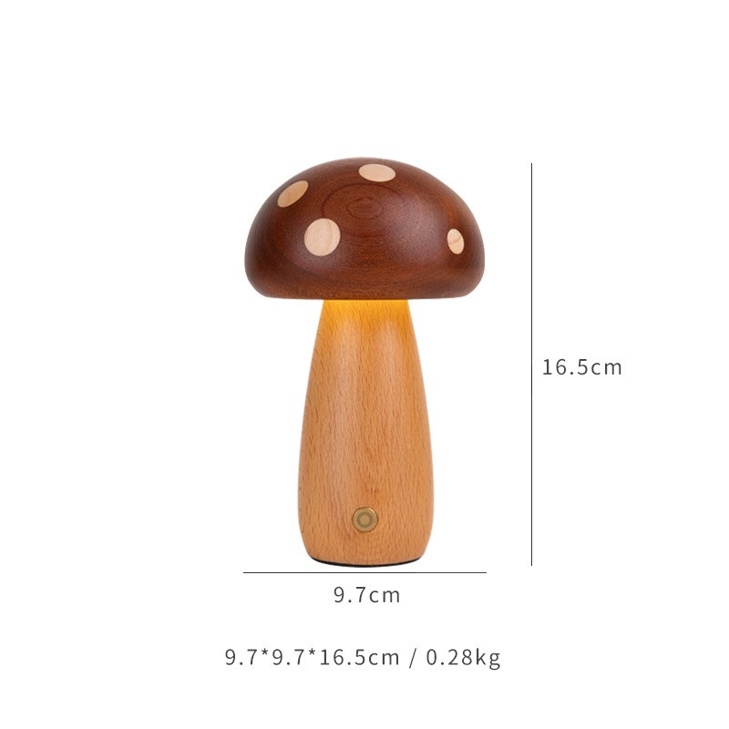 Polished Big Mushroom Touch Night Lamp (Copy)