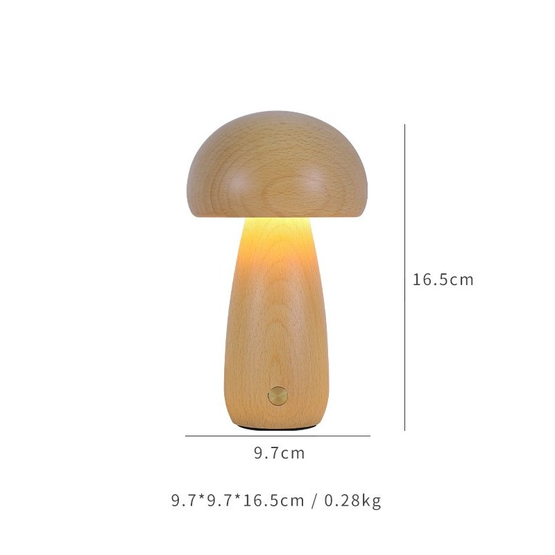 Polished Big Mushroom Touch Night Lamp (Copy)