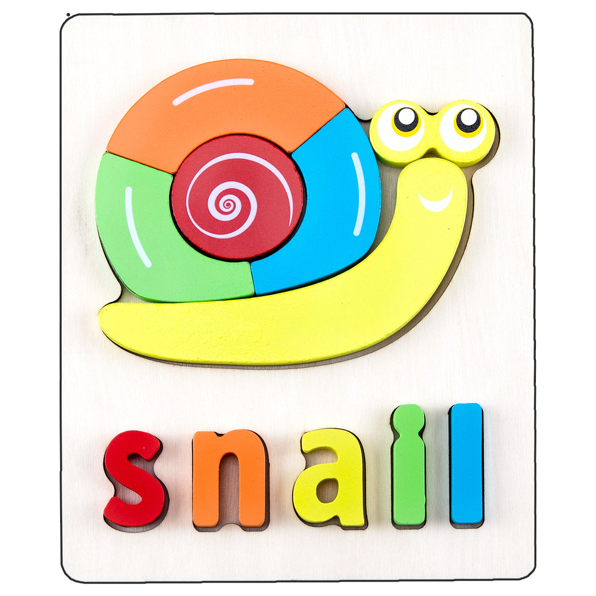 Puslespill i tre – snegle