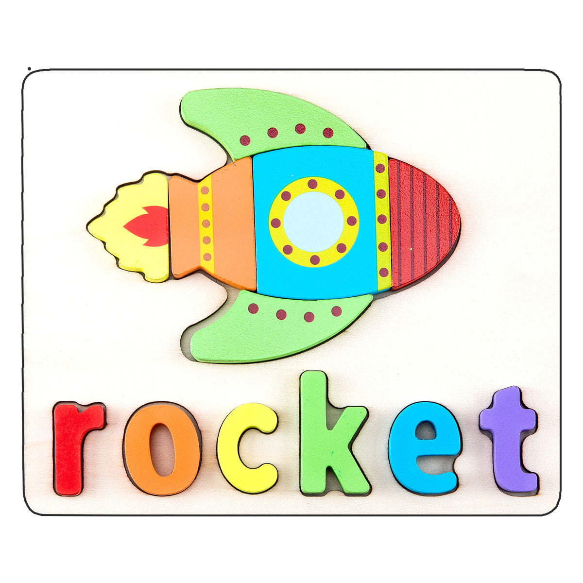 Puslespill i tre – rakett