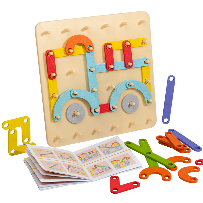 Formbrett i tre – sortering og lek – bilde 11