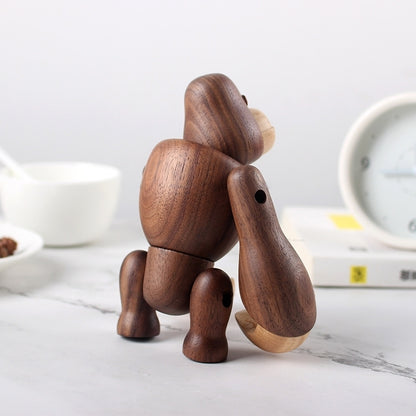 Gorilla i tre – skulpturell figur – bilde 4