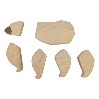 Magnetiske dyrefigurer i tre – 6 dyr – bilde 13