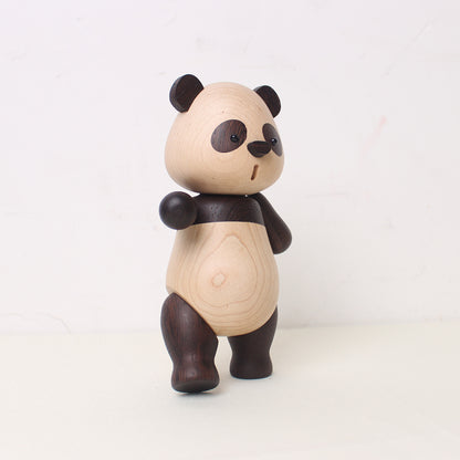 Panda i tre – håndlaget figur – bilde 8