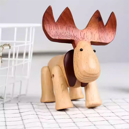 Reinsdyr i tre – julefigur – bilde 7